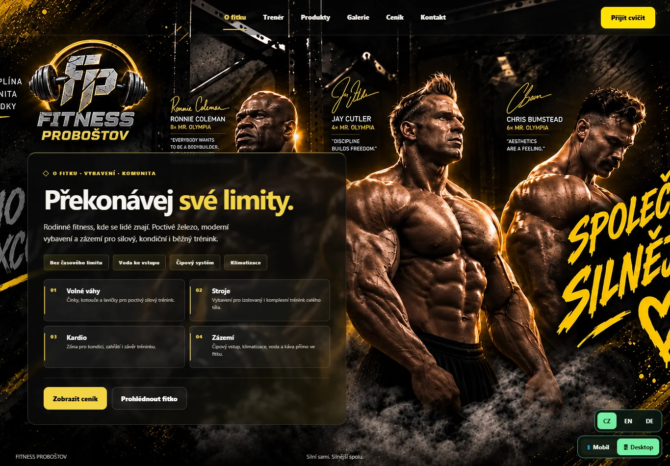 Projekt Fitness Proboštov